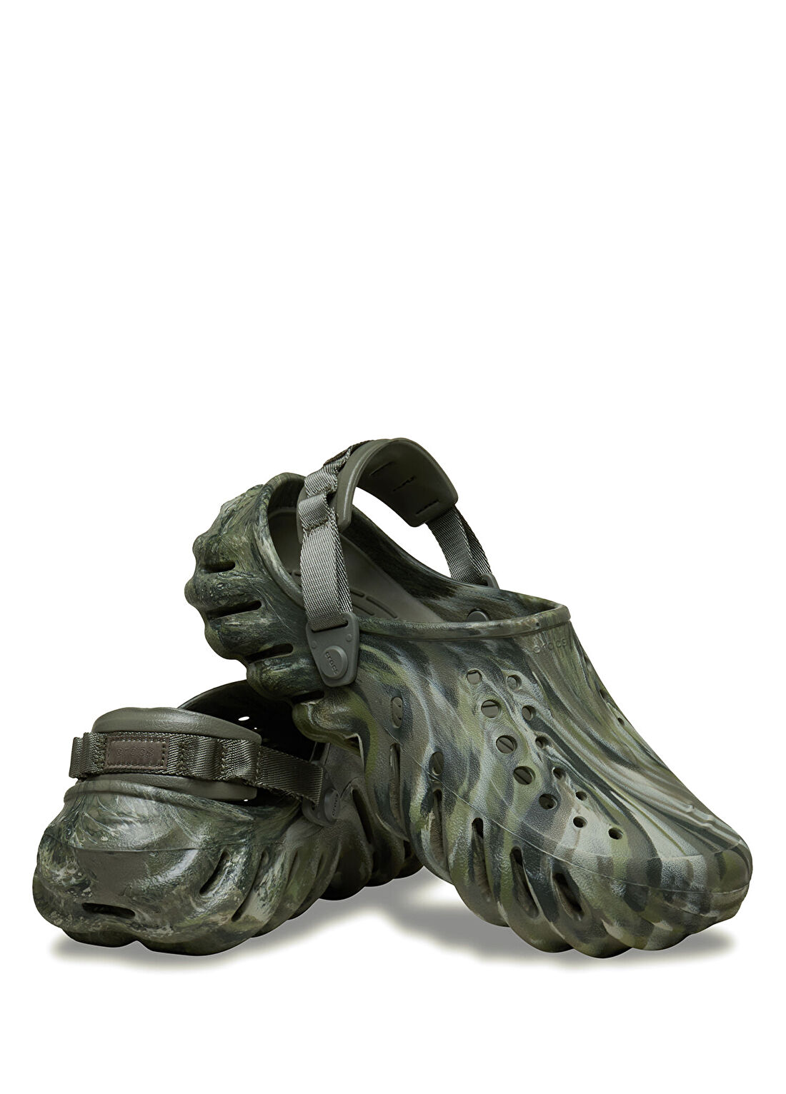 Crocs Echo Marbled Erkek Terlik görsel 3