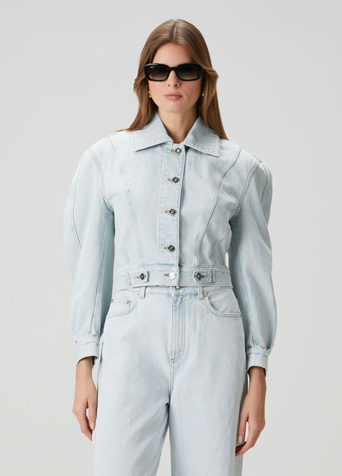Givenchy Reversed Mavi Denim Ceket