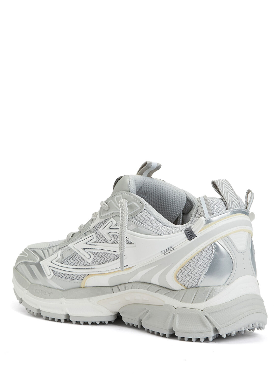 Off-White Be Right Back Gri Kadın Sneaker görsel 3