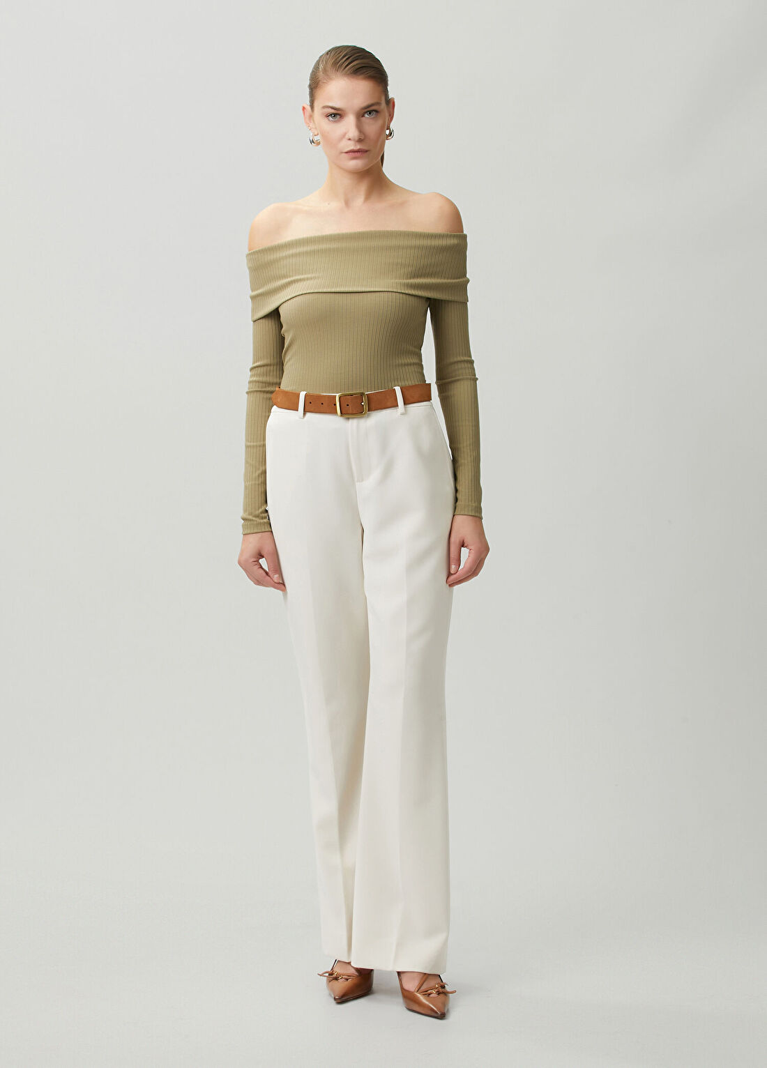 Lauren Ralph Lauren Yeşil Triko görsel 2