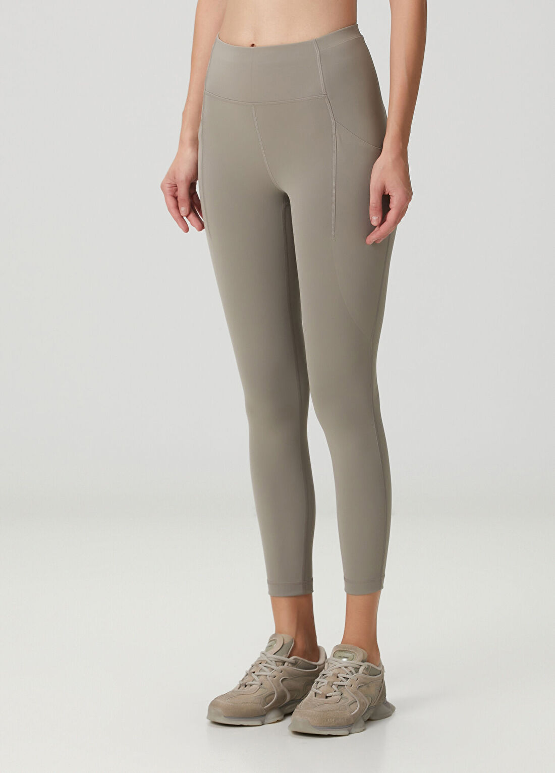 lululemon Wunder Train High-Rise Gri Tayt 28" görsel 3