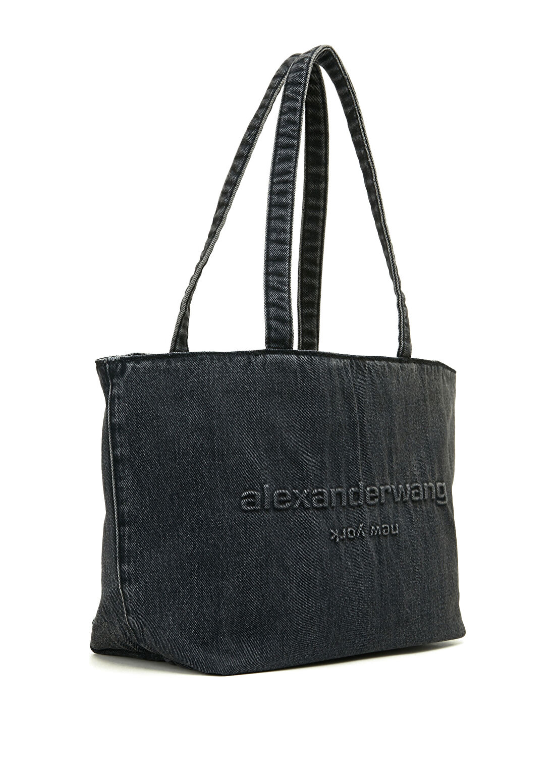 Alexander Wang Punch Medium Kadın Denim Çanta görsel 3