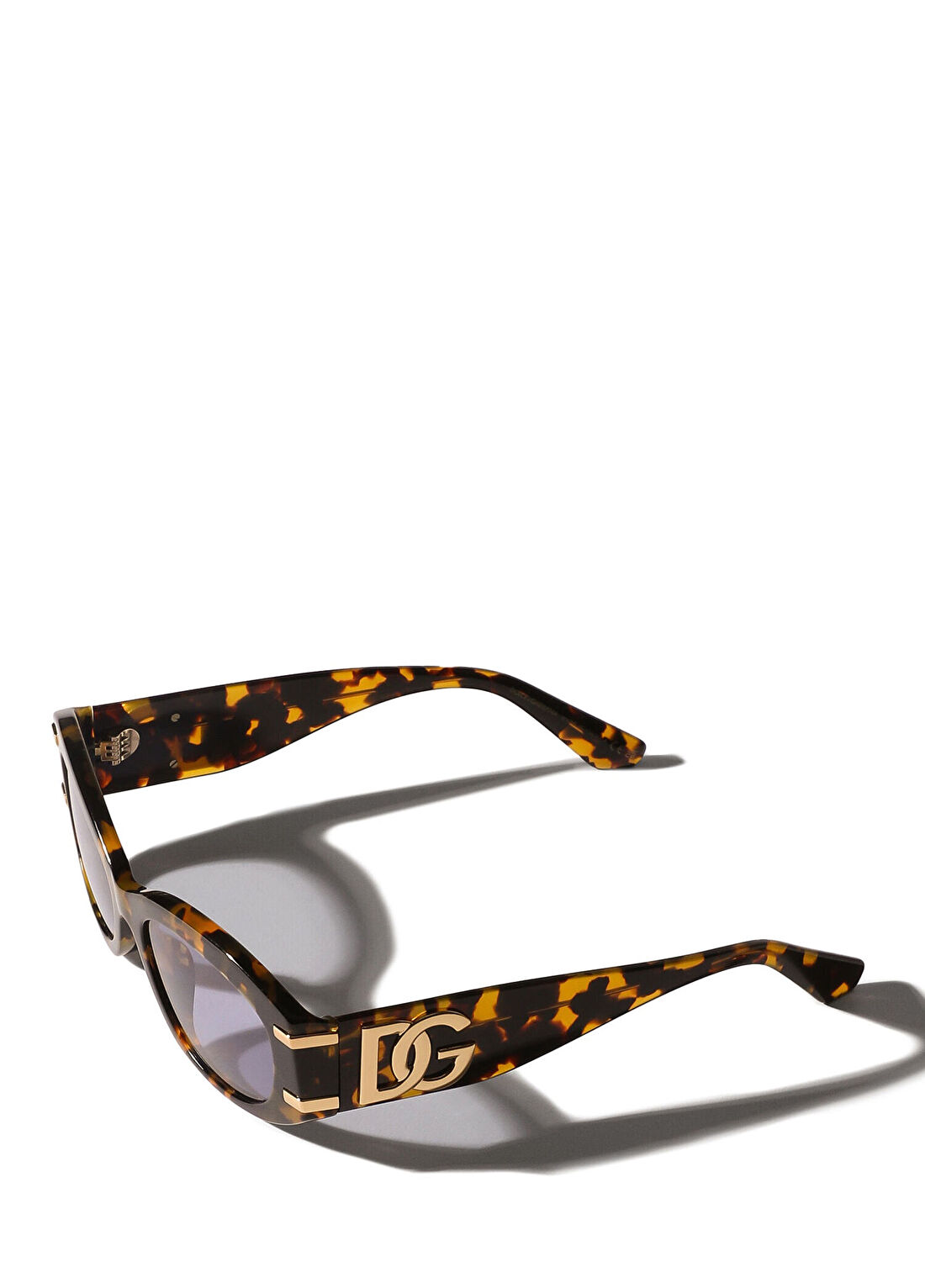 Dolce&Gabbana Sarı Kahve Kadın Güneş Gözlüğü görsel 4