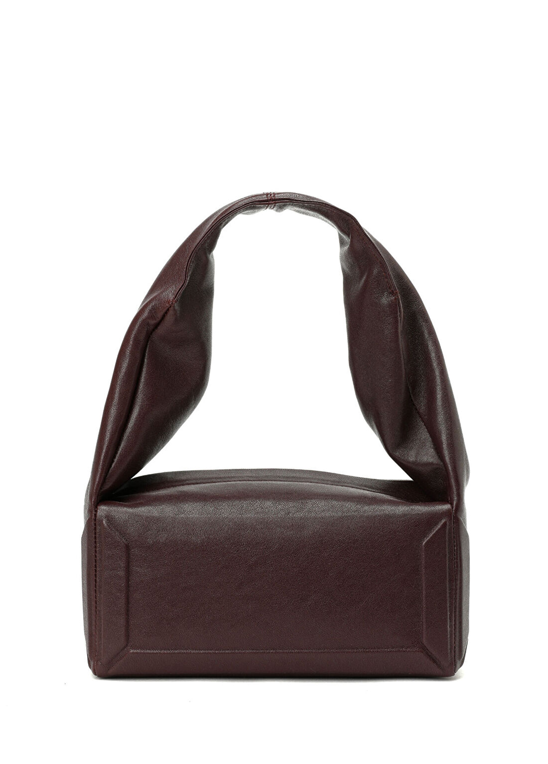 Maison Margiela East West Small Bordo Kadın Deri Çanta
