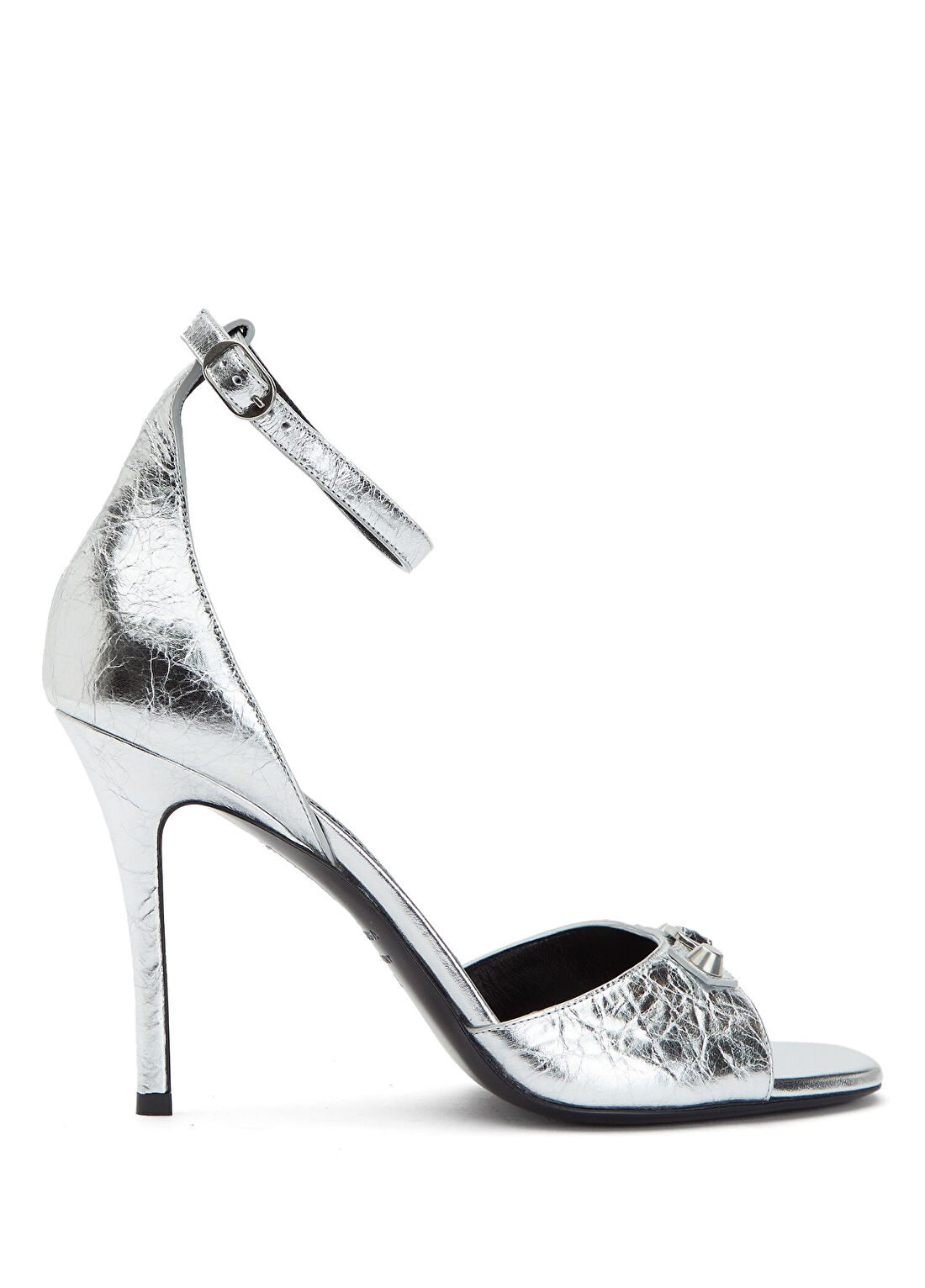 Balenciaga Silver Kadın Deri Sandalet