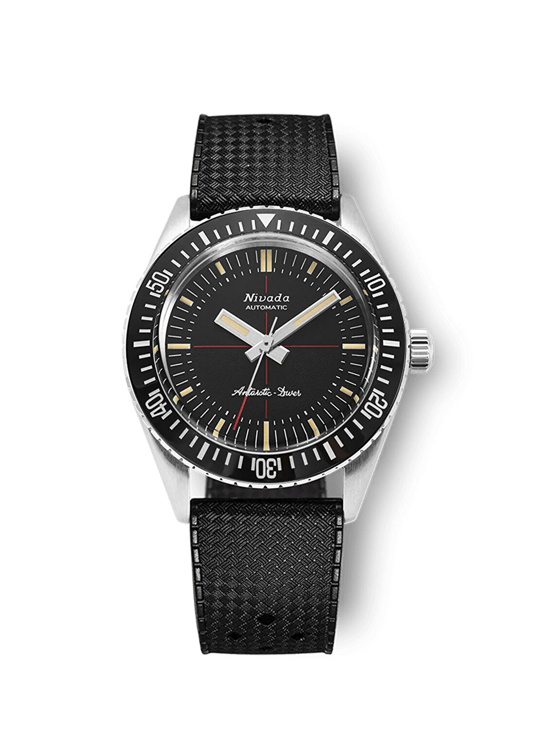 Nivada Grenchen Antarctic Diver No-Date 32044A01 Siyah Erkek Kol Saati