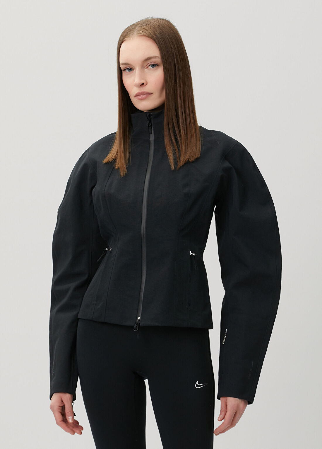 Nike X Jacquemus x Jacquemus Gore-Tex Siyah Ceket görsel 3