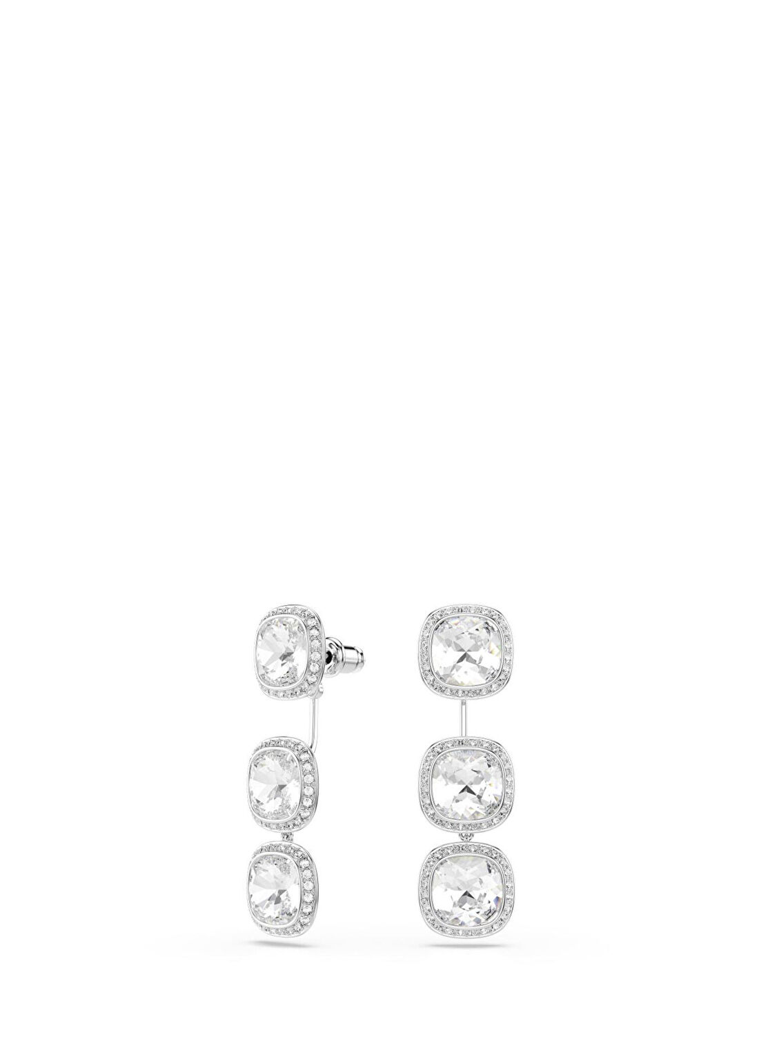 Swarovski Una Pe Ver Cushıon Cry/Rhs Kadın Küpe