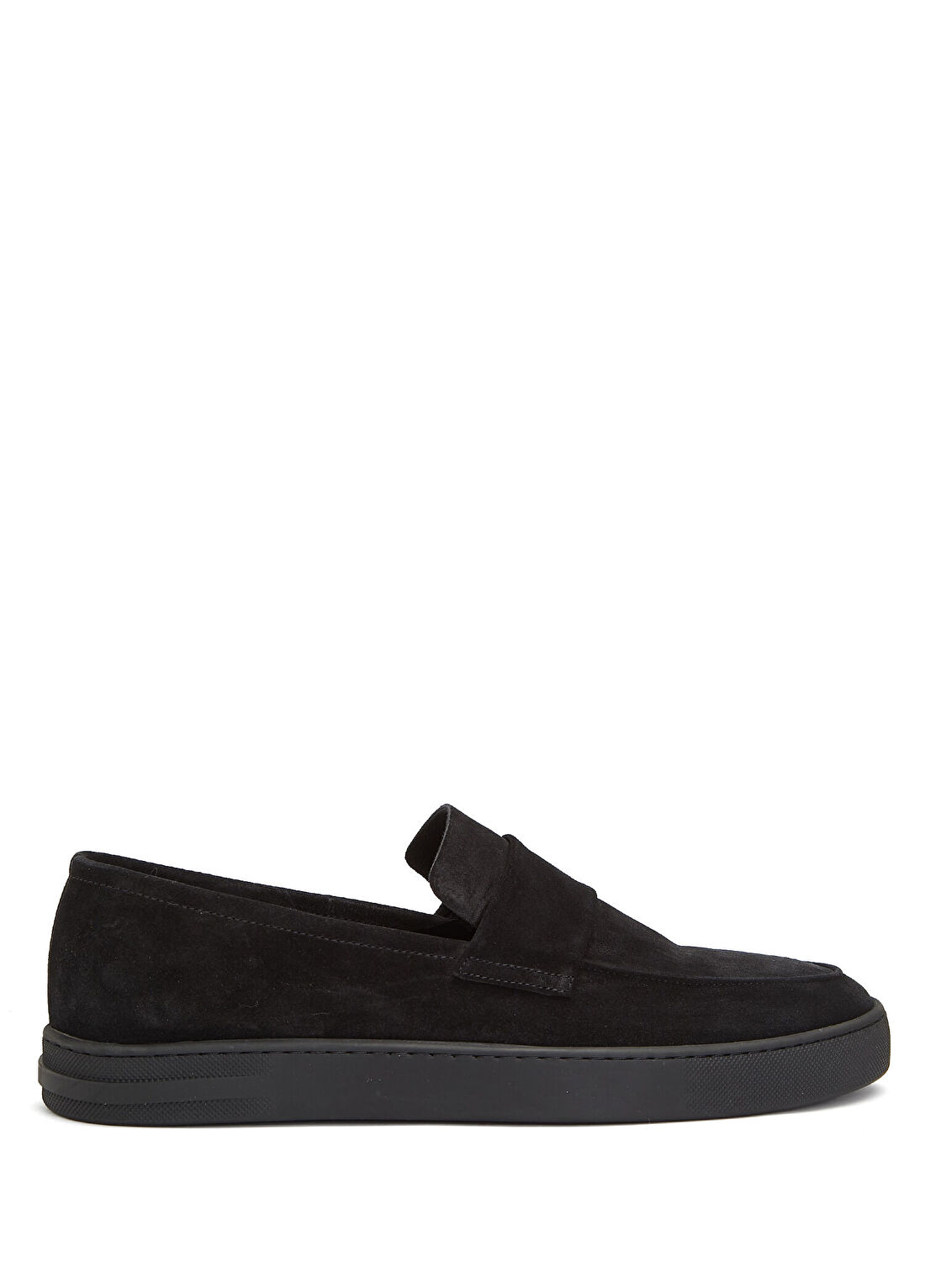 Academia Siyah Erkek Süet Loafer