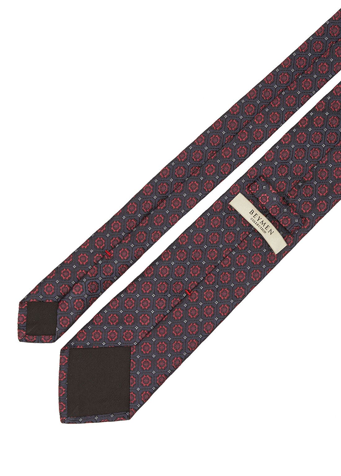Beymen Collection Siyah Desenli İpek Kravat görsel 2