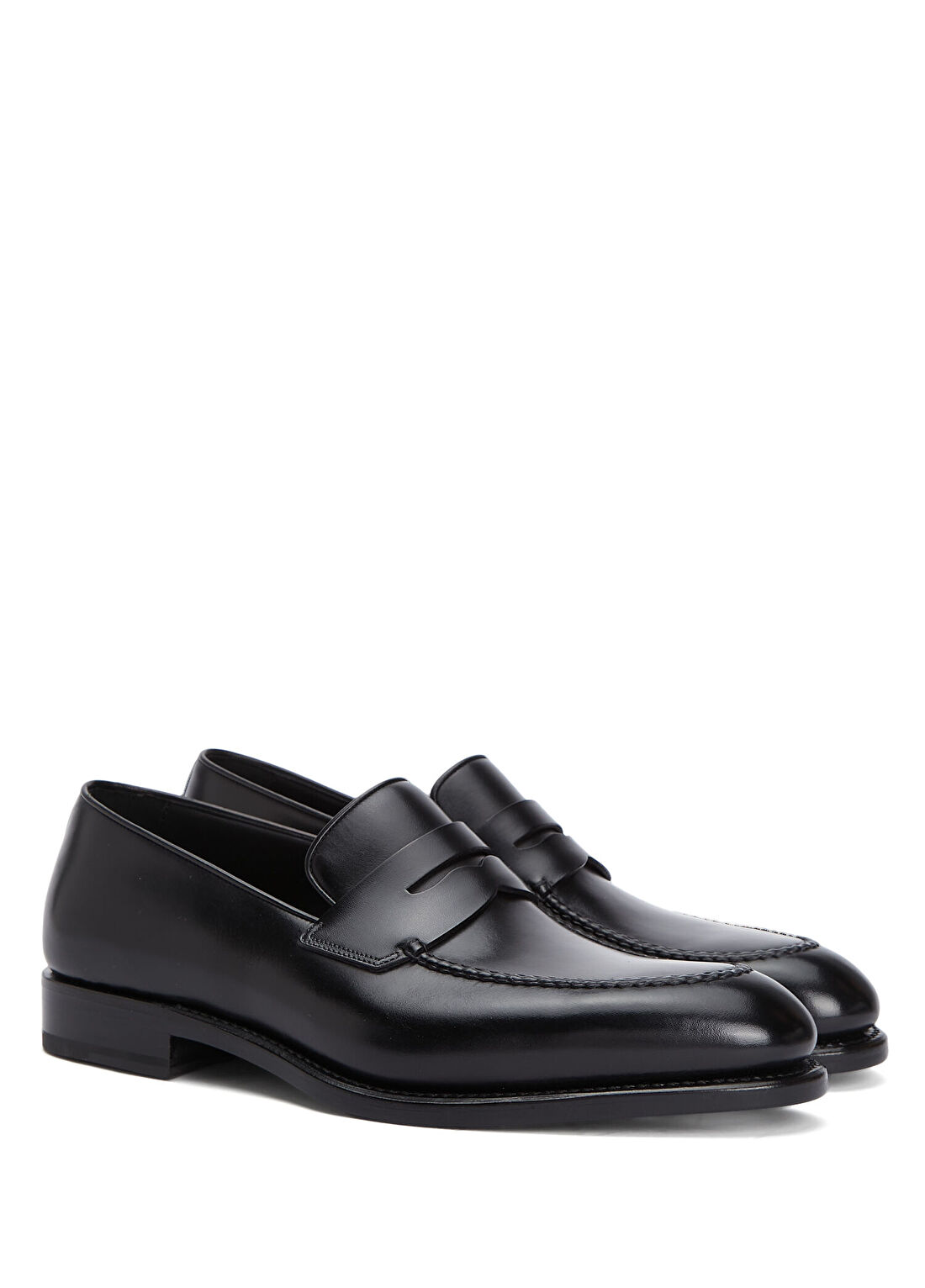 Ferragamo Amsterdam Siyah Erkek Deri Loafer görsel 2