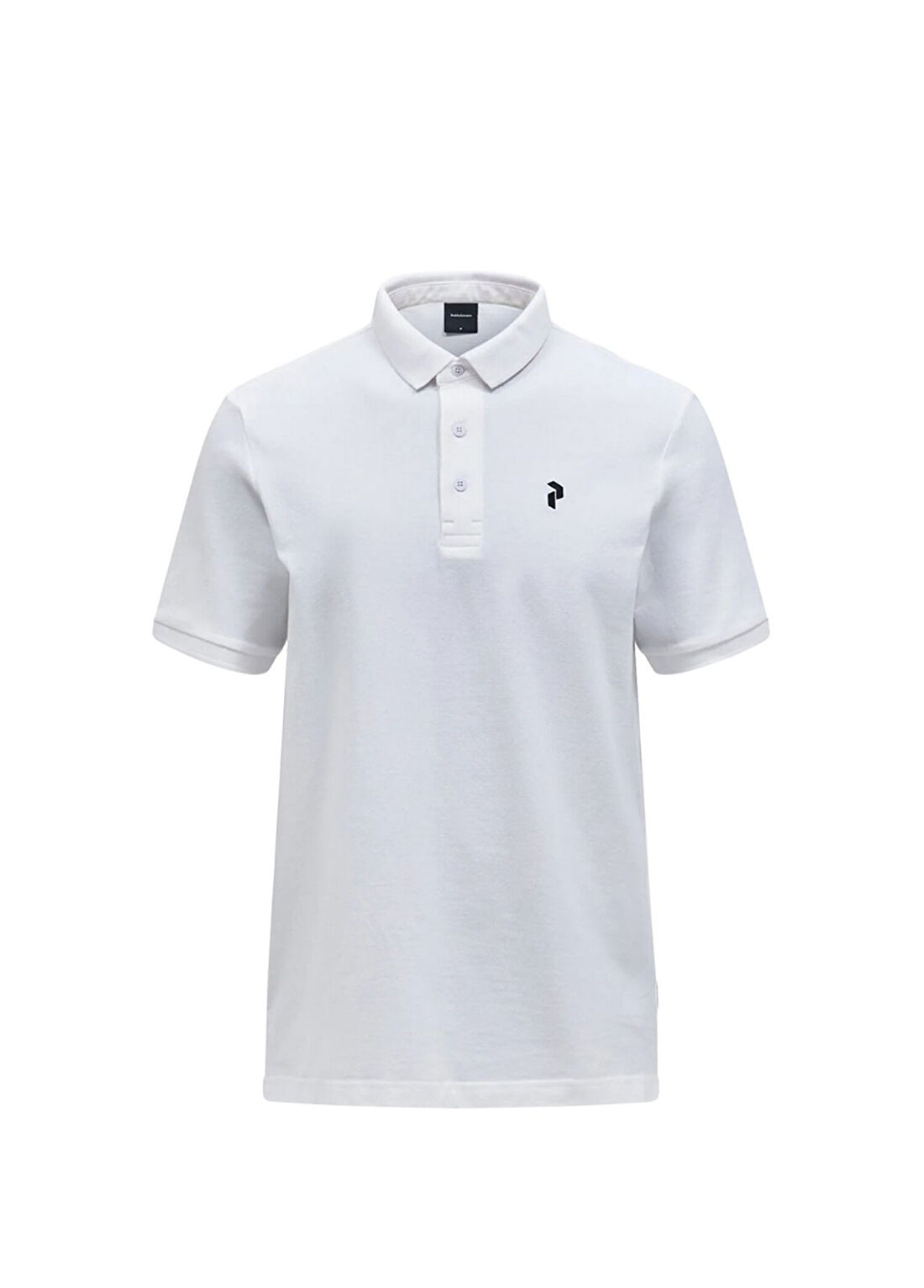 Peak Performance Classic Cotton Beyaz Polo Yaka Kısa Kollu Erkek T-shirt