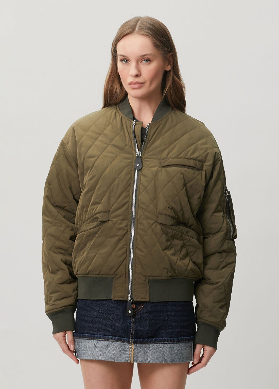 Dsquared2 Haki Kapitone Ceket görsel 3