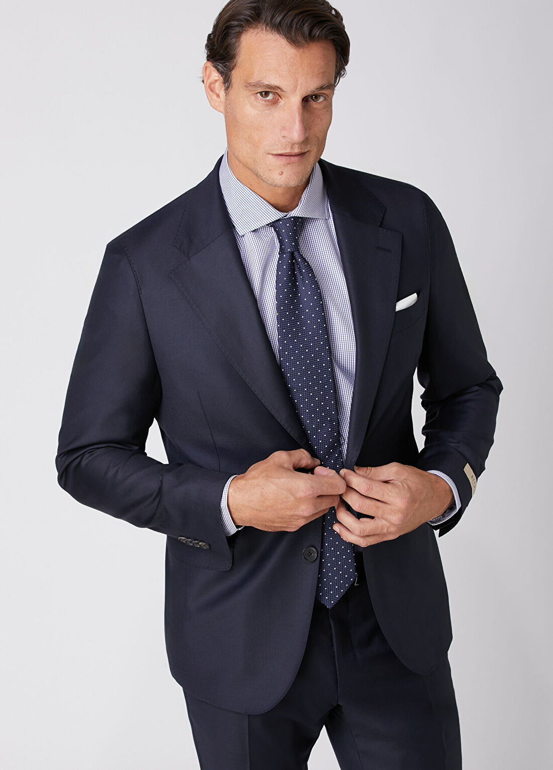 Beymen Collection Drop 7 Lacivert Yün Takım Elbise görsel 3