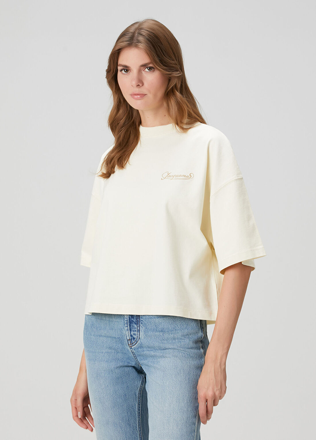 Jacquemus Ekru T-shirt
