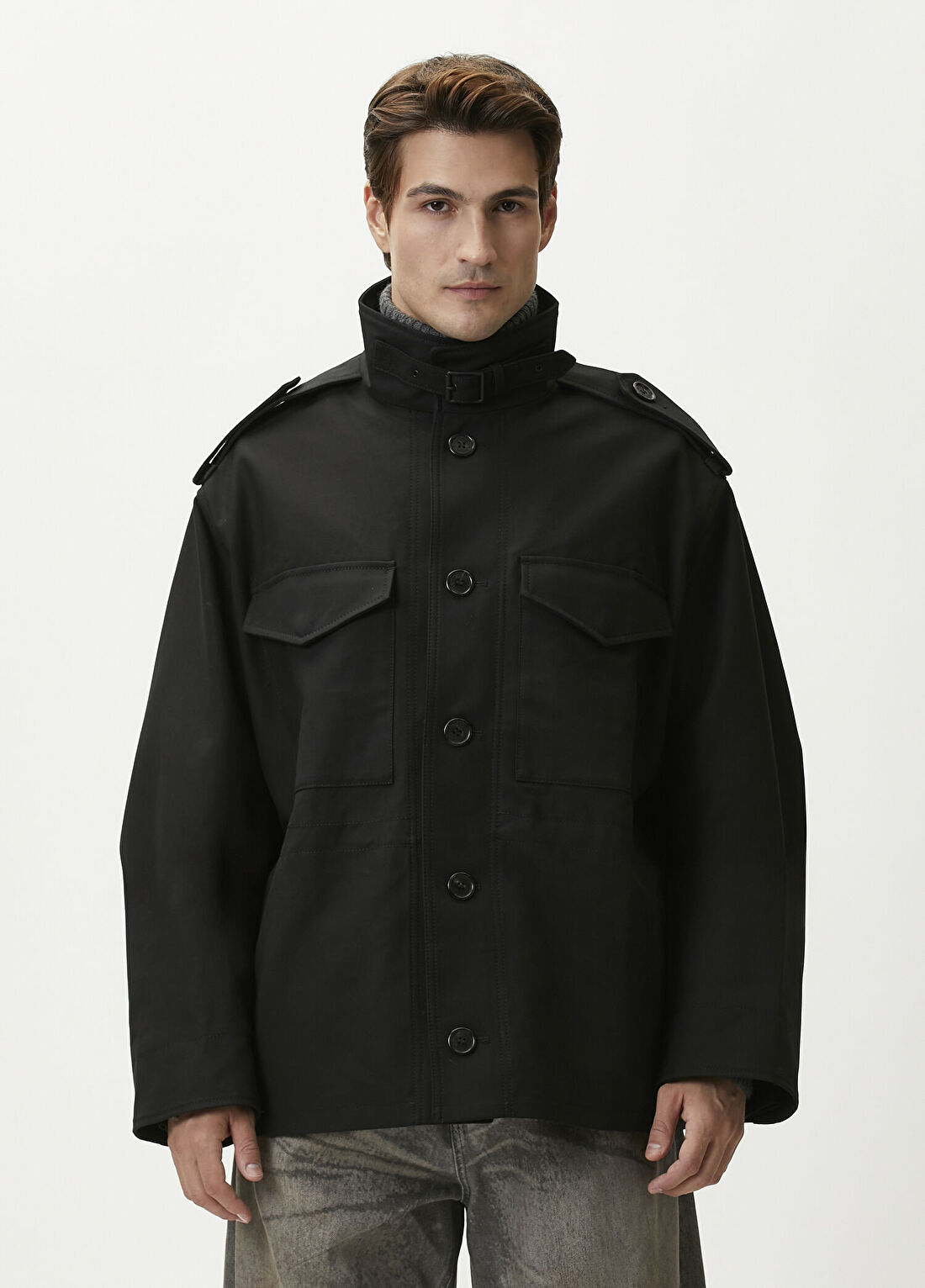 Acne Studios Siyah Parka