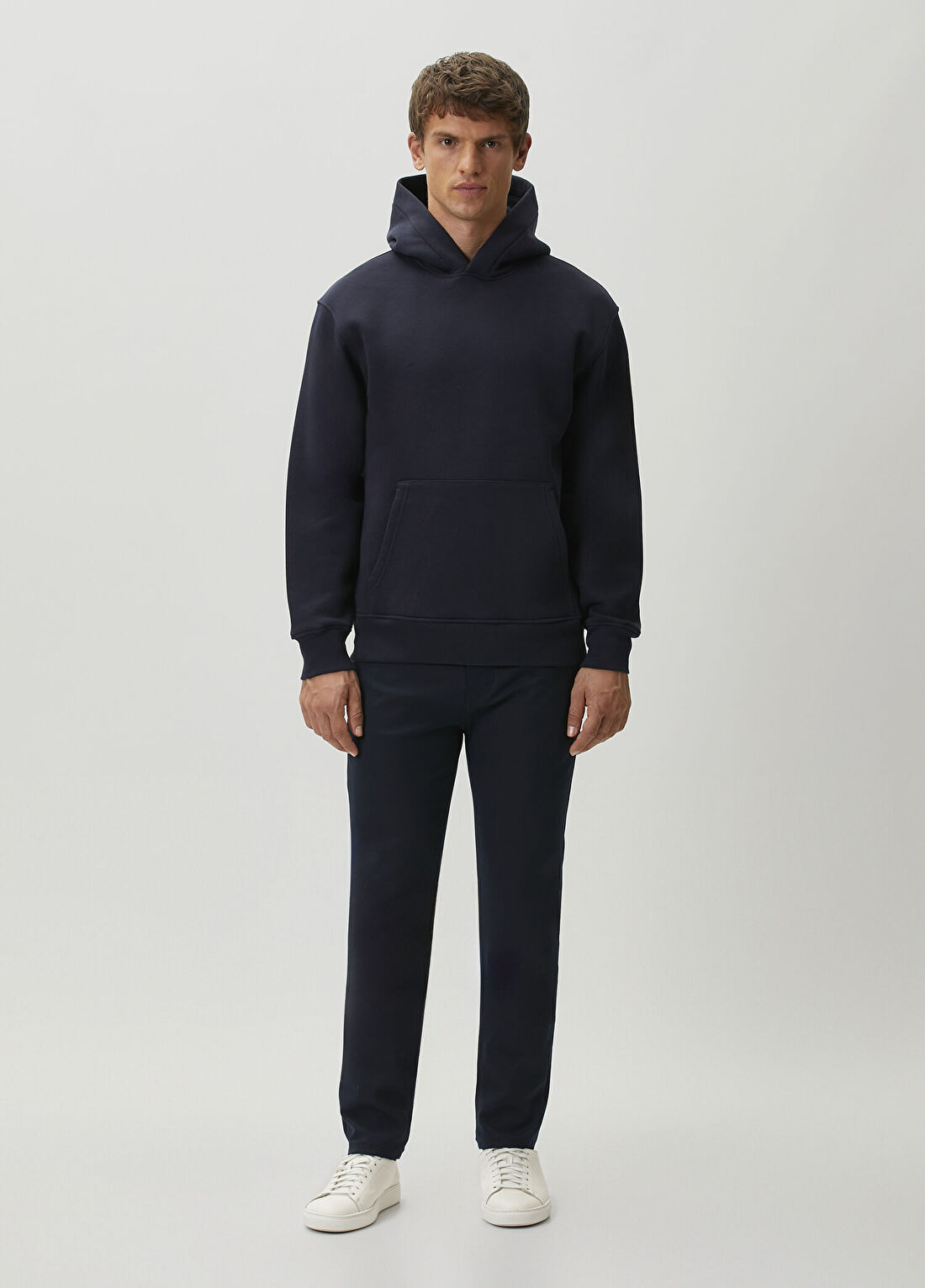 Neil Barrett Lacivert Kapüşonlu Sweatshirt görsel 2
