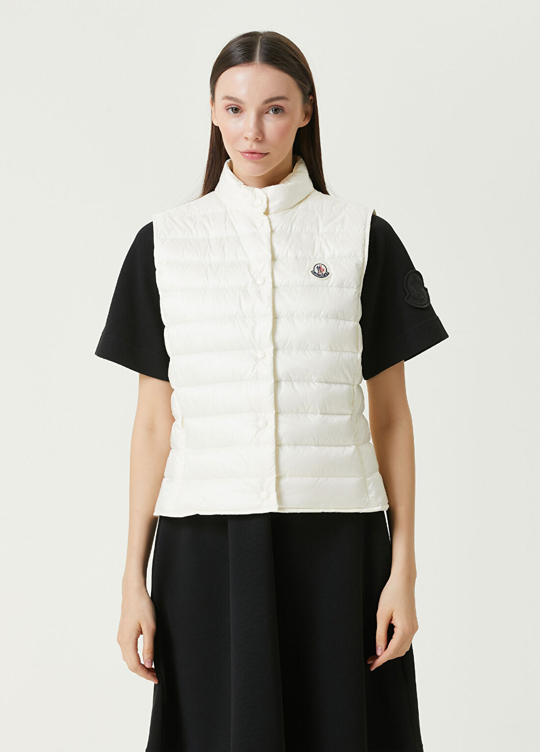 Moncler Liane Beyaz Puff Yelek görsel 3