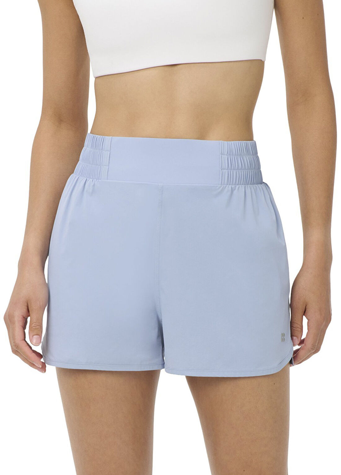 Sweaty Betty Running Shell Short Mavi Kadın Şort görsel 2