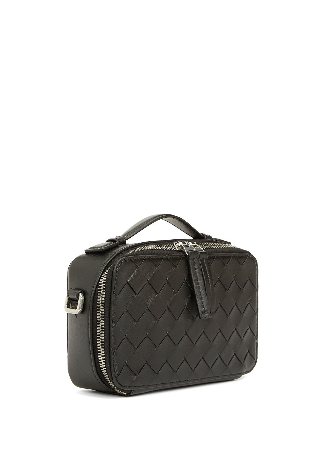 Bottega Veneta Siyah Erkek Deri Çanta görsel 3