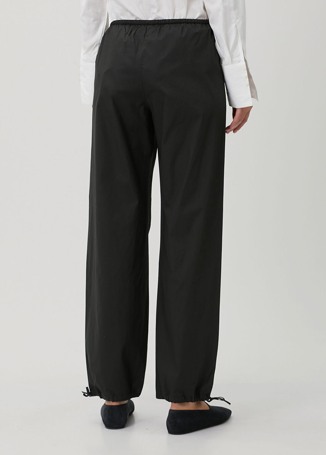 Skall Petri Relaxed Siyah Pantolon görsel 4