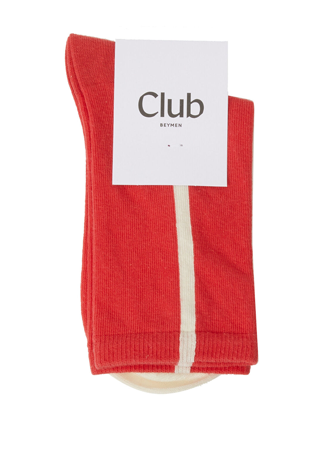 Beymen Club Nar Çiçeği Çizgili Kadın Çorap