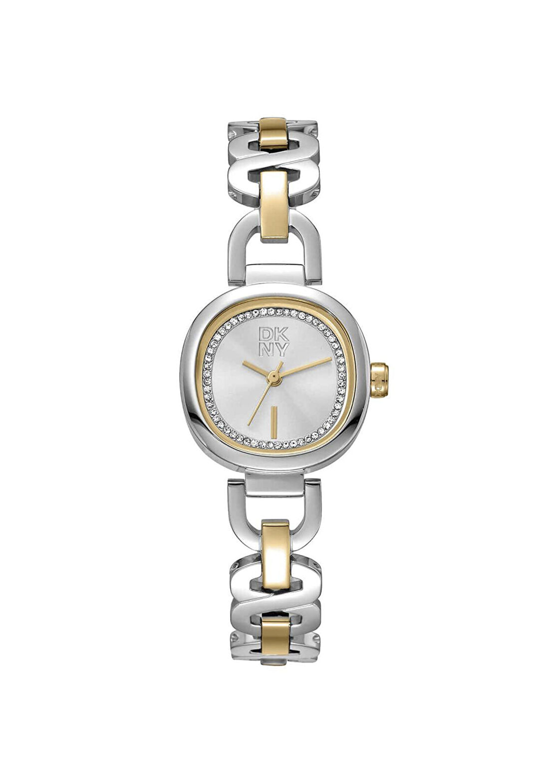 DKNY DK1L139M0055 Altın Rengi Metalik Gri Çelik Kadın Kol Saati