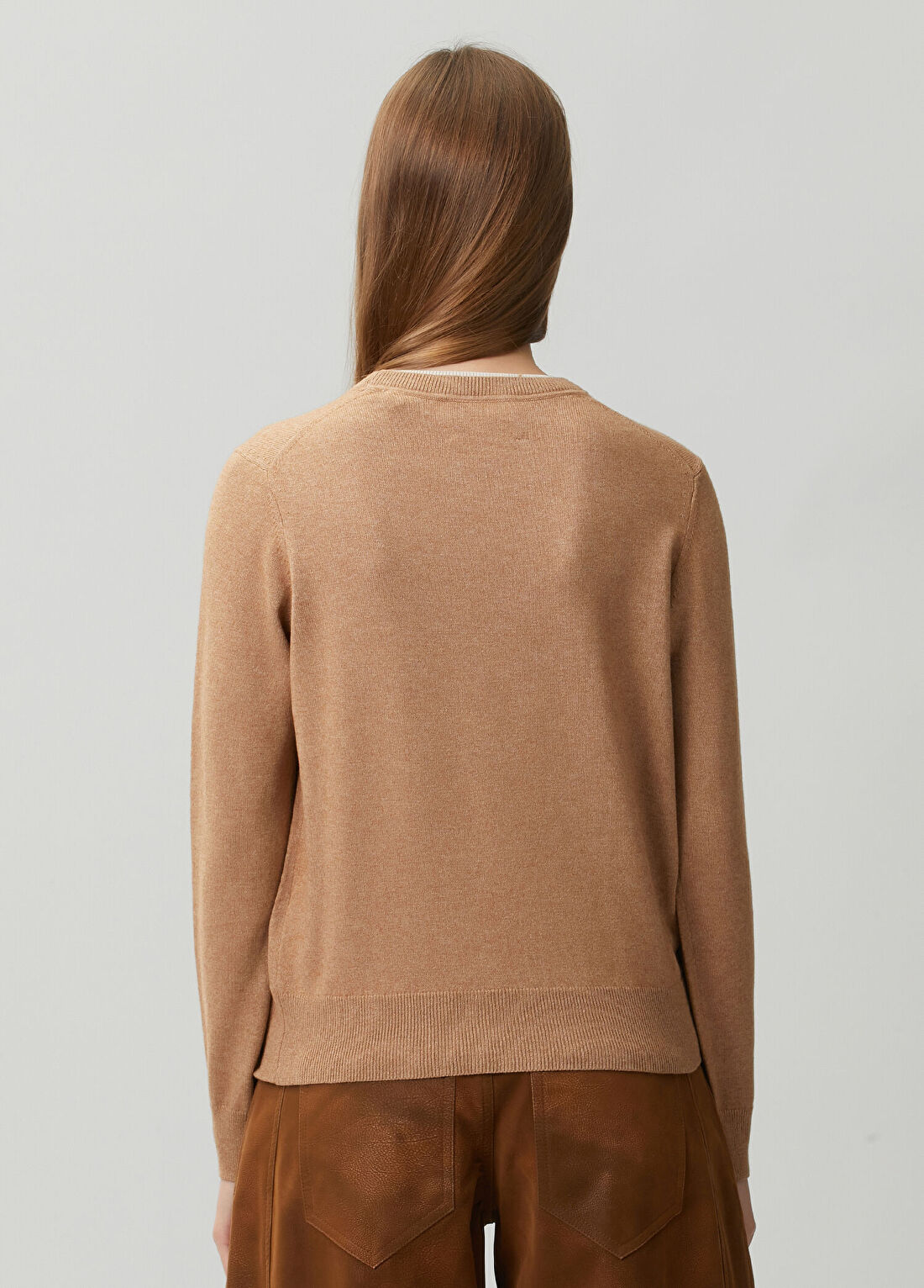 Marant Etoile Lanta Camel Triko görsel 4