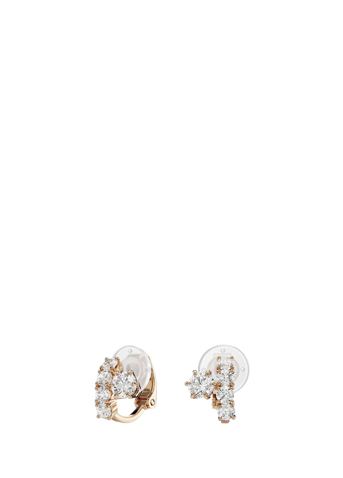 Swarovski Matrix Ce Crash White Ros Kadın Küpe