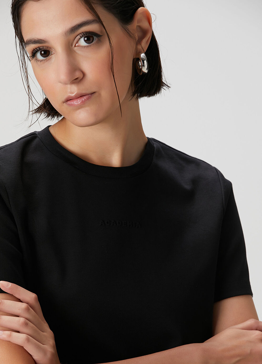 Academia Siyah T-shirt görsel 2