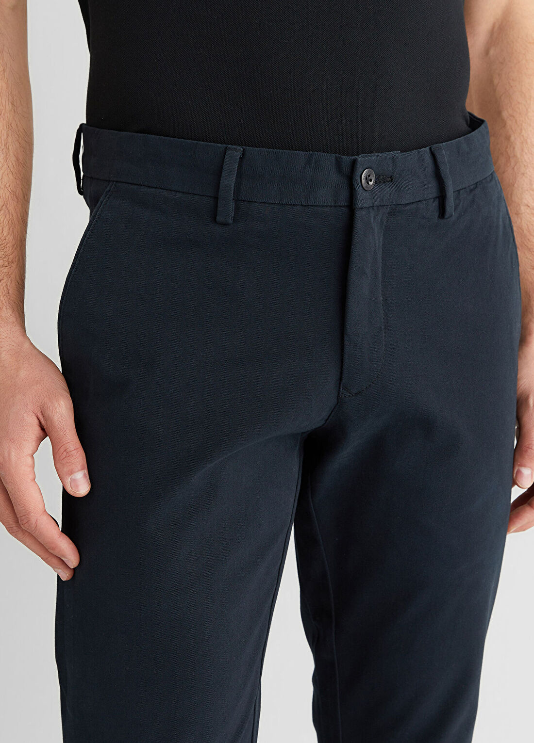 Gant Siyah Slim Fit Erkek Pantolon görsel 4