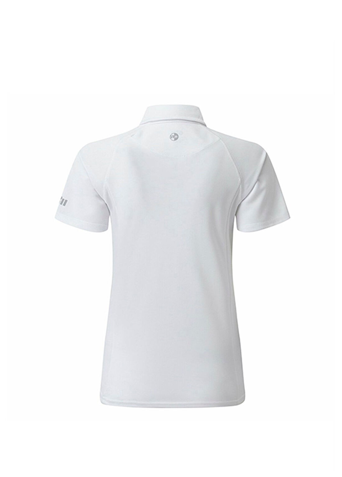 Gill Beyaz UV Korumalı Polo Yaka Kısa Kollu Kadın Spor T-shirt görsel 3