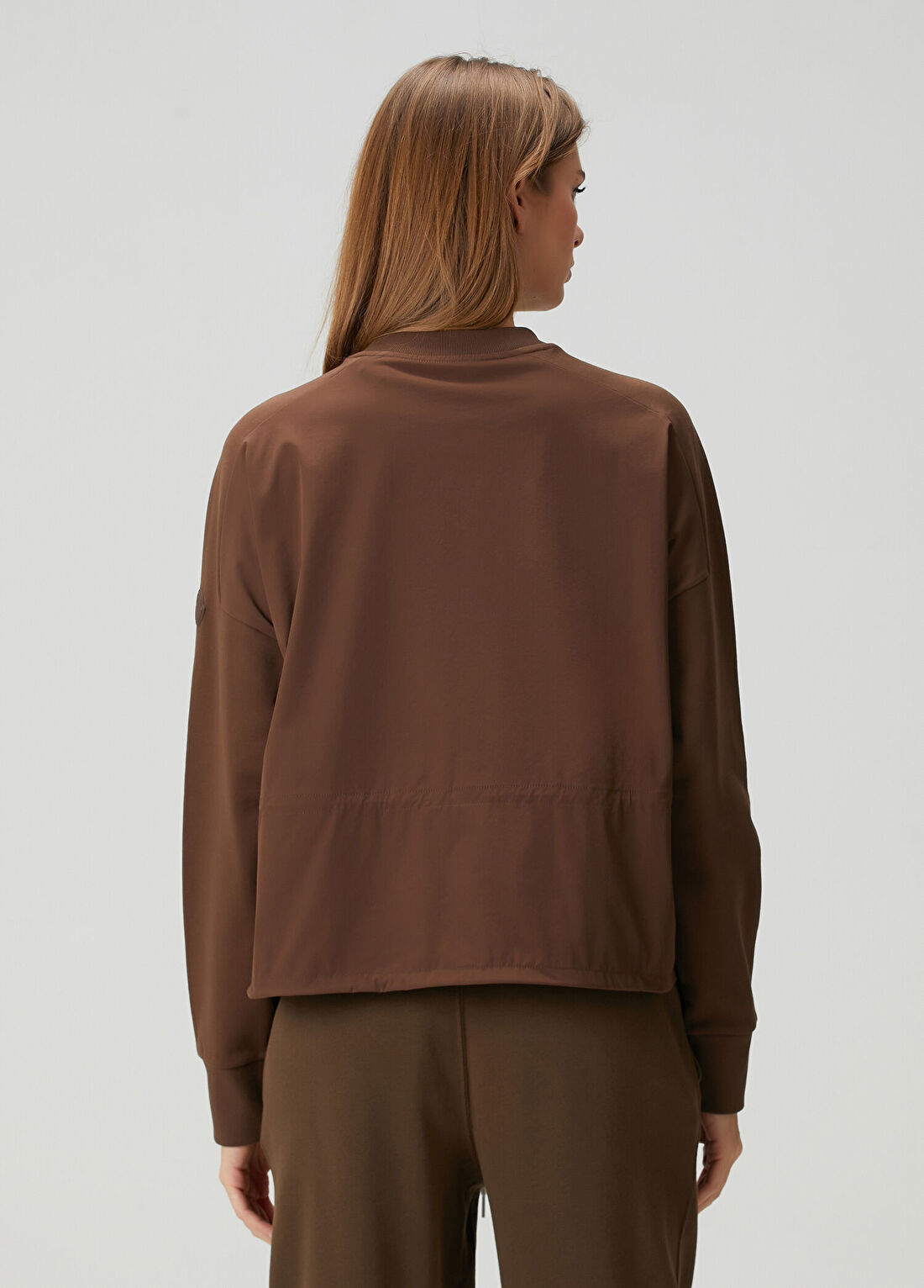 Moncler Kahverengi Sweatshirt görsel 4
