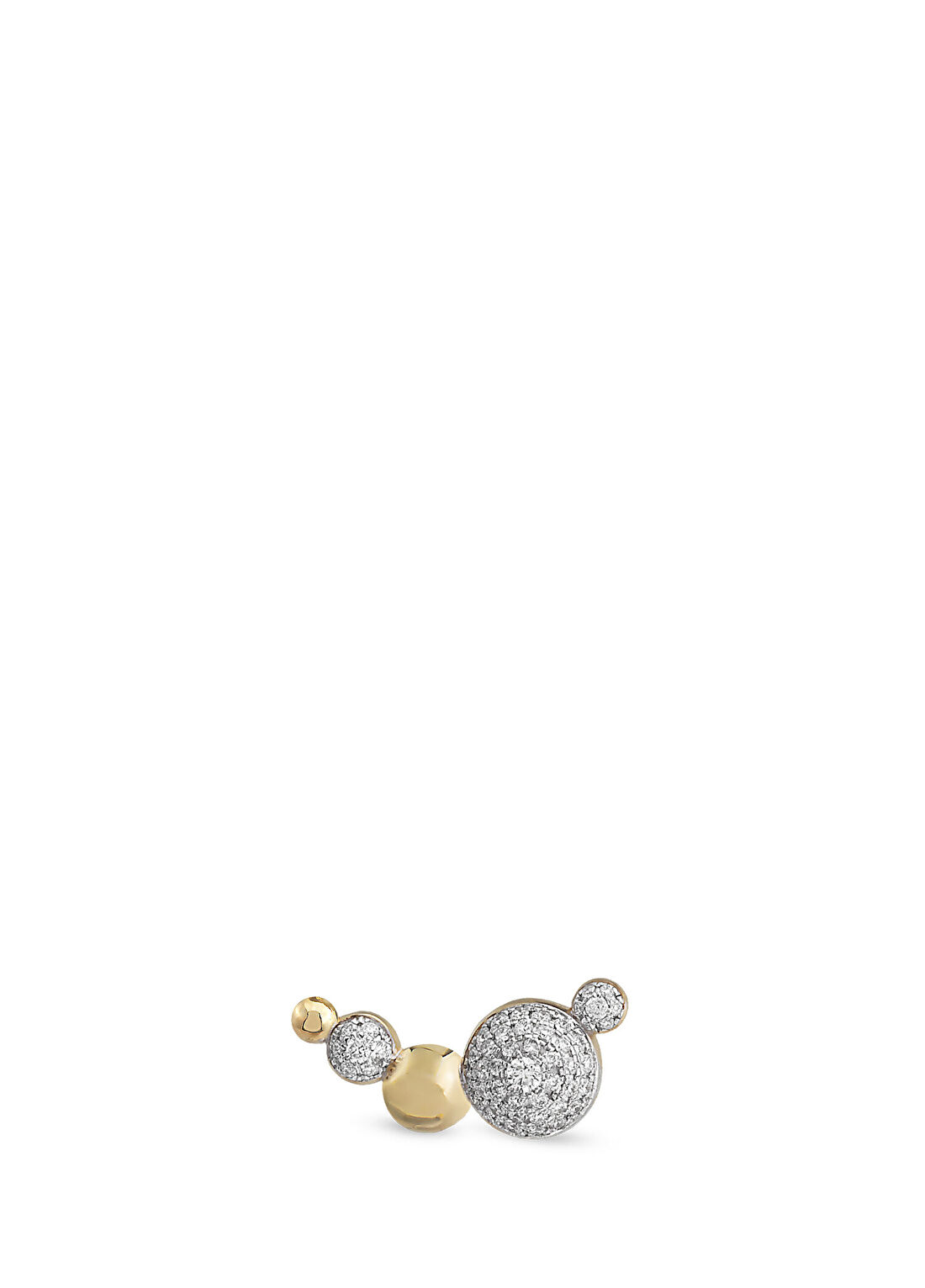 RITA Fine Jewelry Orbit Earring Pırlantalı 14 Ayar Altın Kadın Küpe