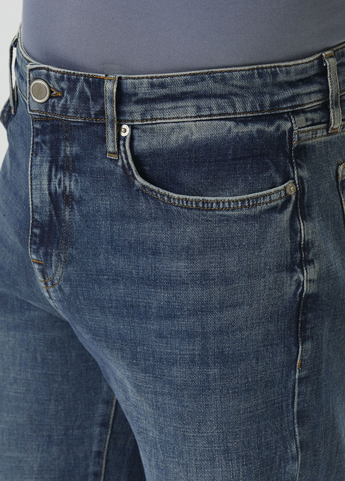 Network Mavi Denim Pantolon görsel 4