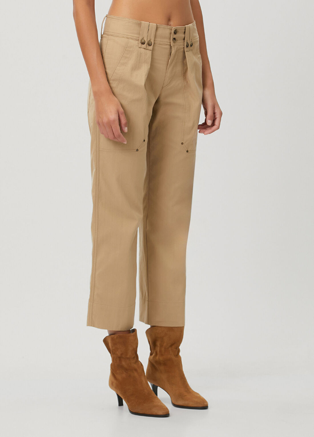 Isabel Marant Amandine Slim Straight Pantolon görsel 3