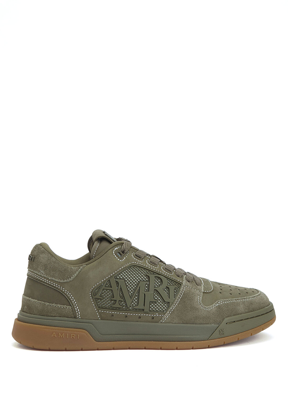 Amiri Classic Haki Erkek Deri Sneaker