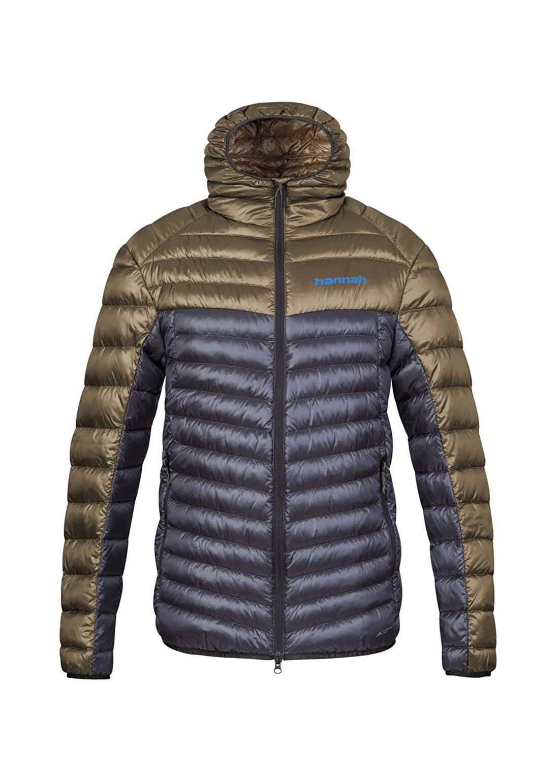 Hannah Arden Khaki Asphalt Stripe Erkek Outdoor Mont
