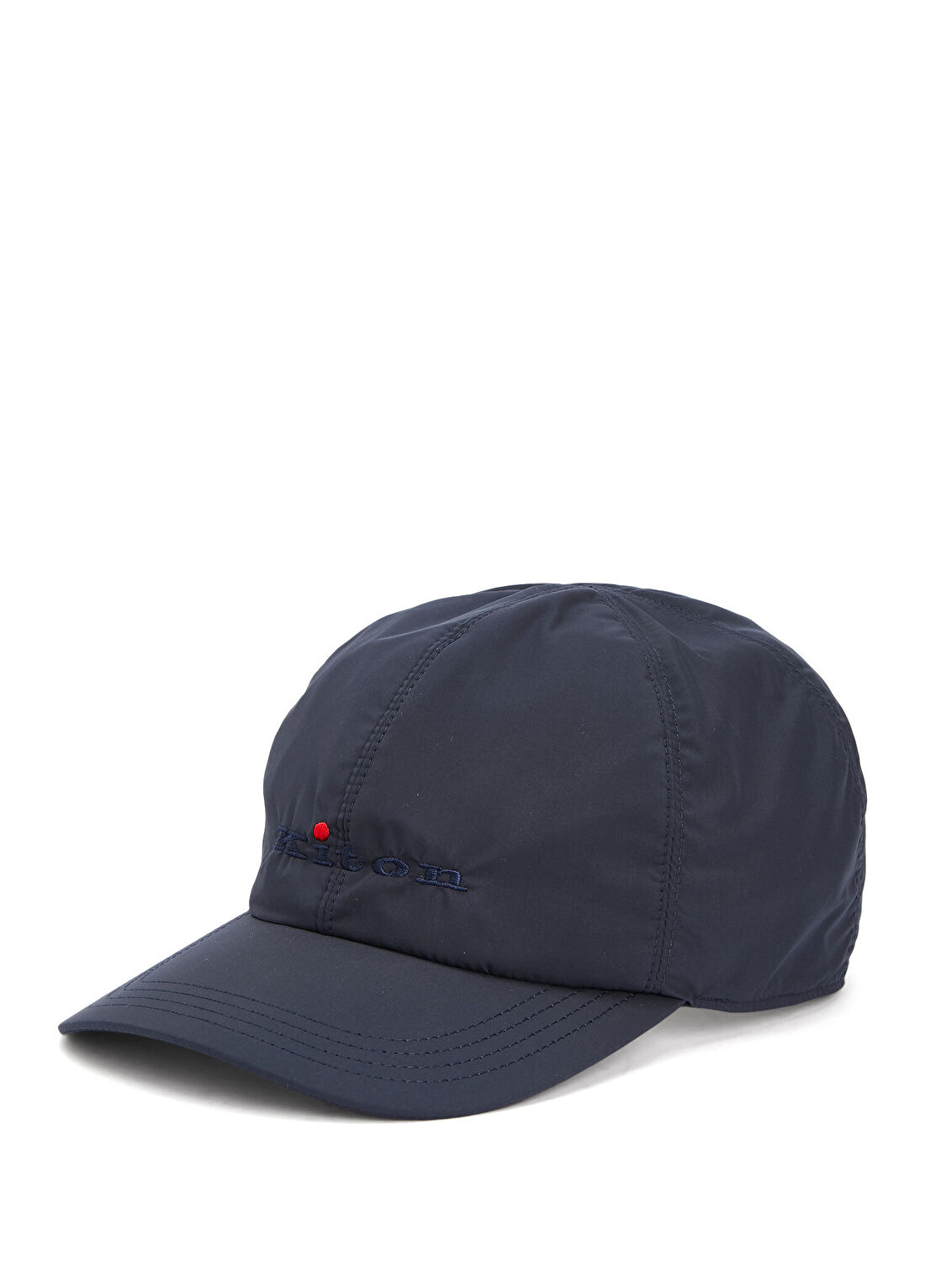 Kiton Mavi Logo Nakışlı Erkek Şapka