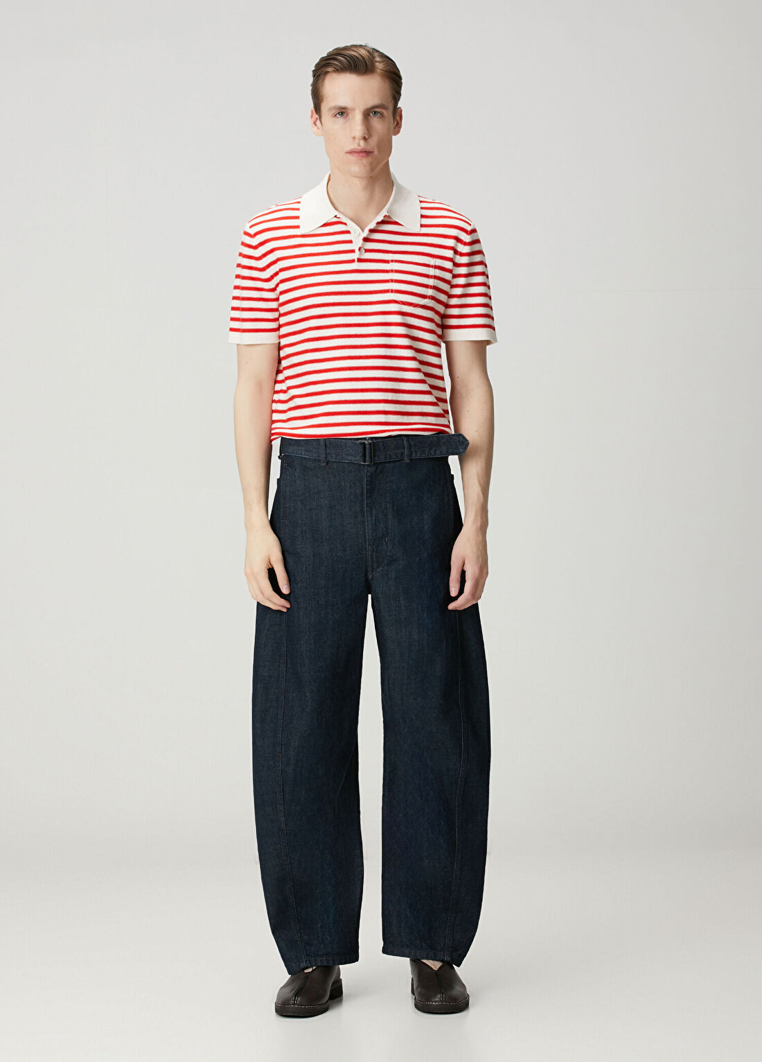 Lemaire Lacivert Jean Pantolon