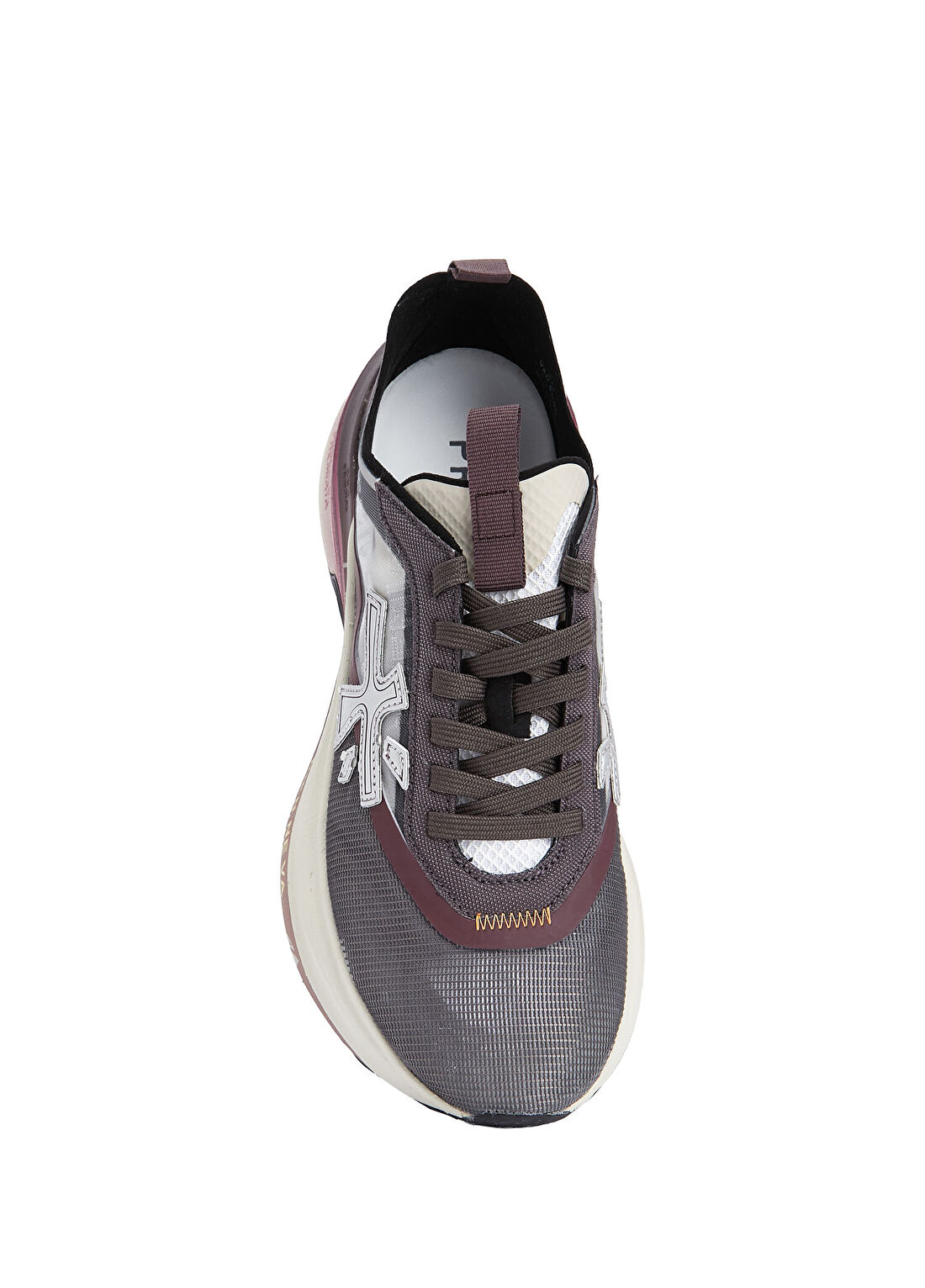 Premiata Hill Gri Bej Kadın Sneaker görsel 4