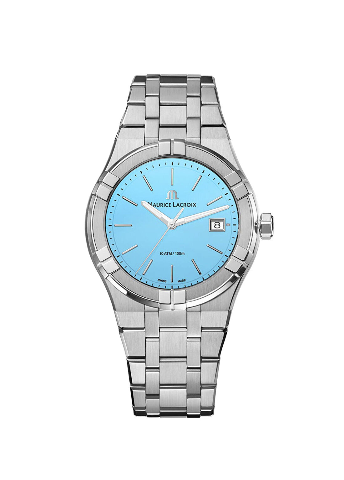 Maurice Lacroix ML-AI1108SS002431-1 Metalik Gri Erkek Kol Saati
