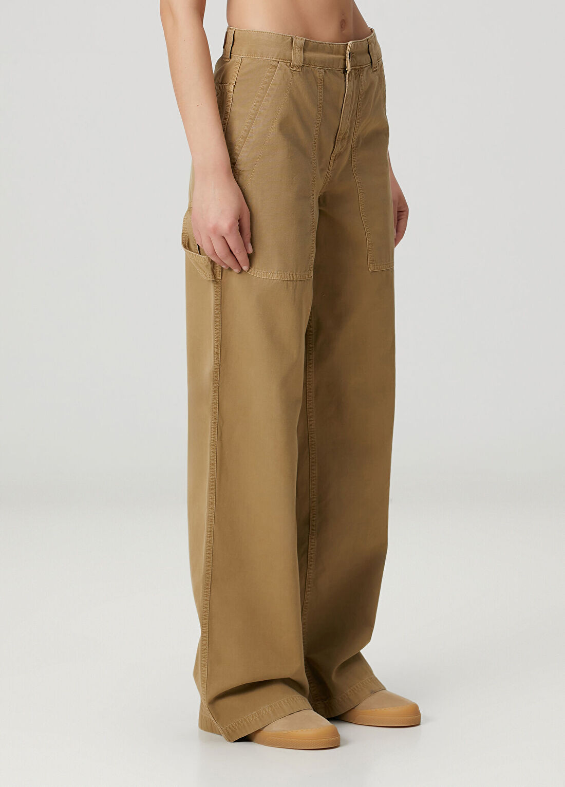 Moncler Bej Pantolon görsel 3