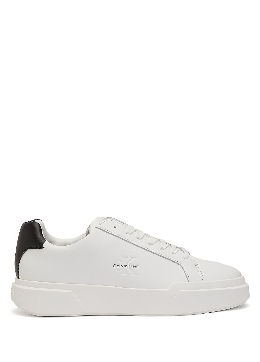 Calvin Klein Chunky Cupsole Beyaz Erkek Deri Sneaker