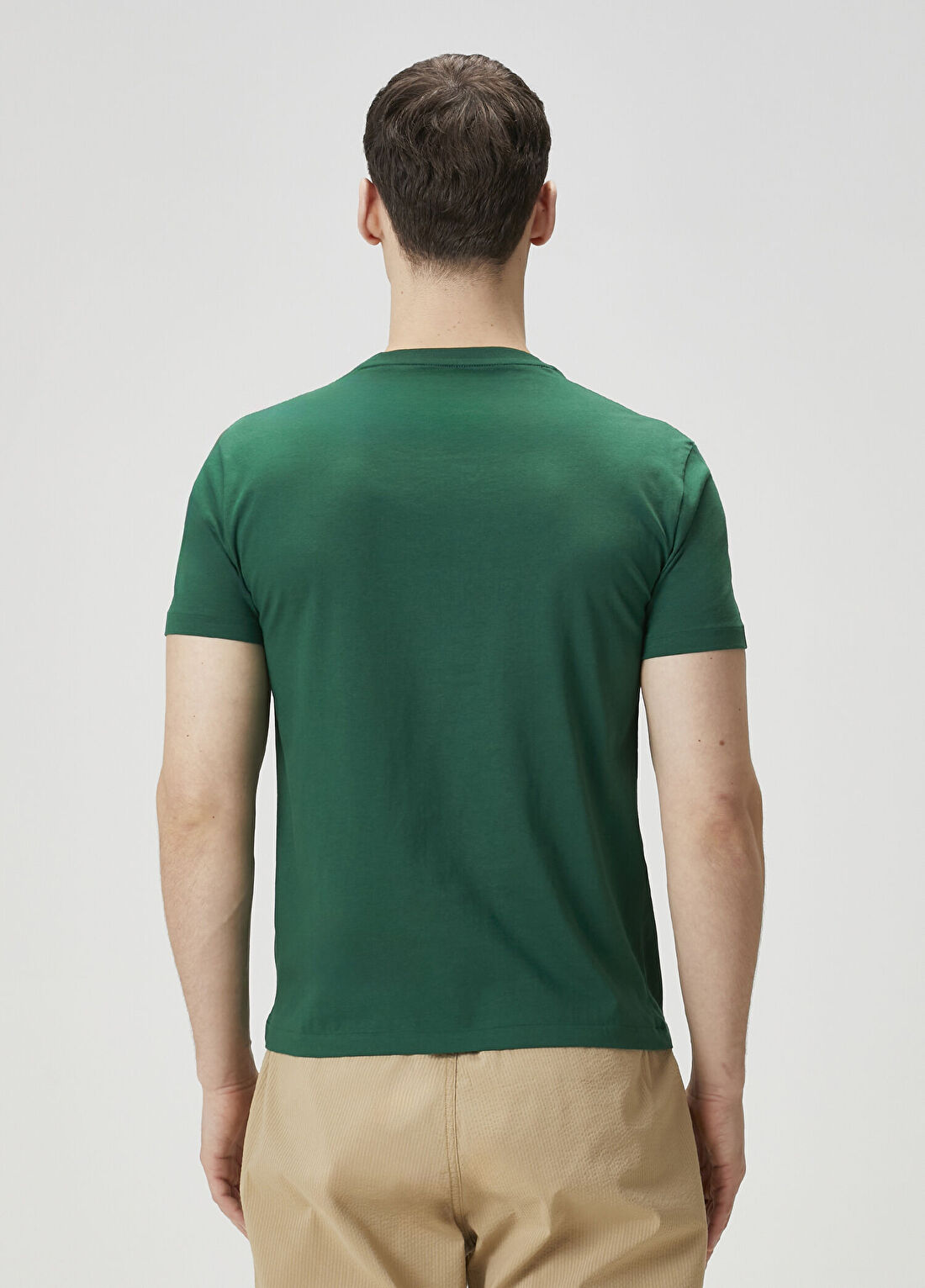 Polo Ralph Lauren Yeşil Basic T-shirt görsel 4