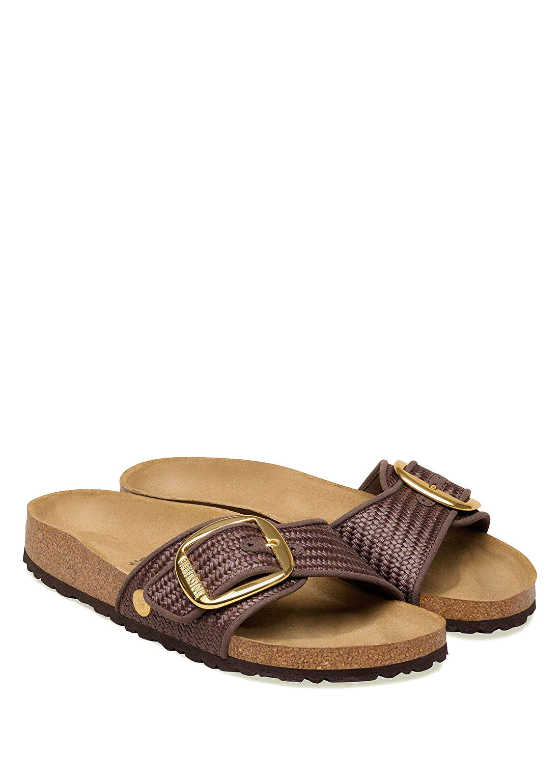 Birkenstock Madrid Koyu Kahverengi Kadın Terlik görsel 4