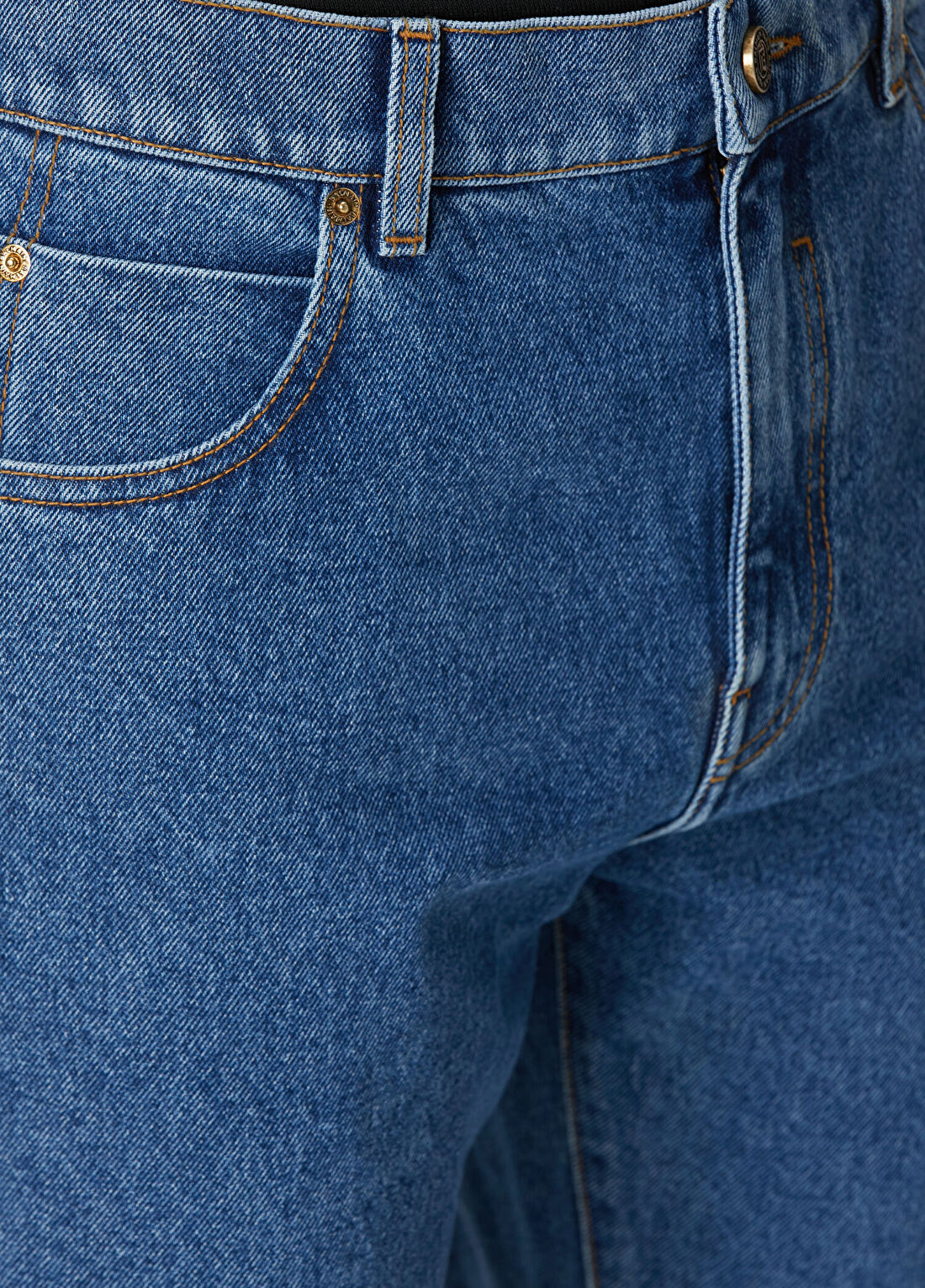 Balmain Regular Fit Mavi Jean Pantolon görsel 4