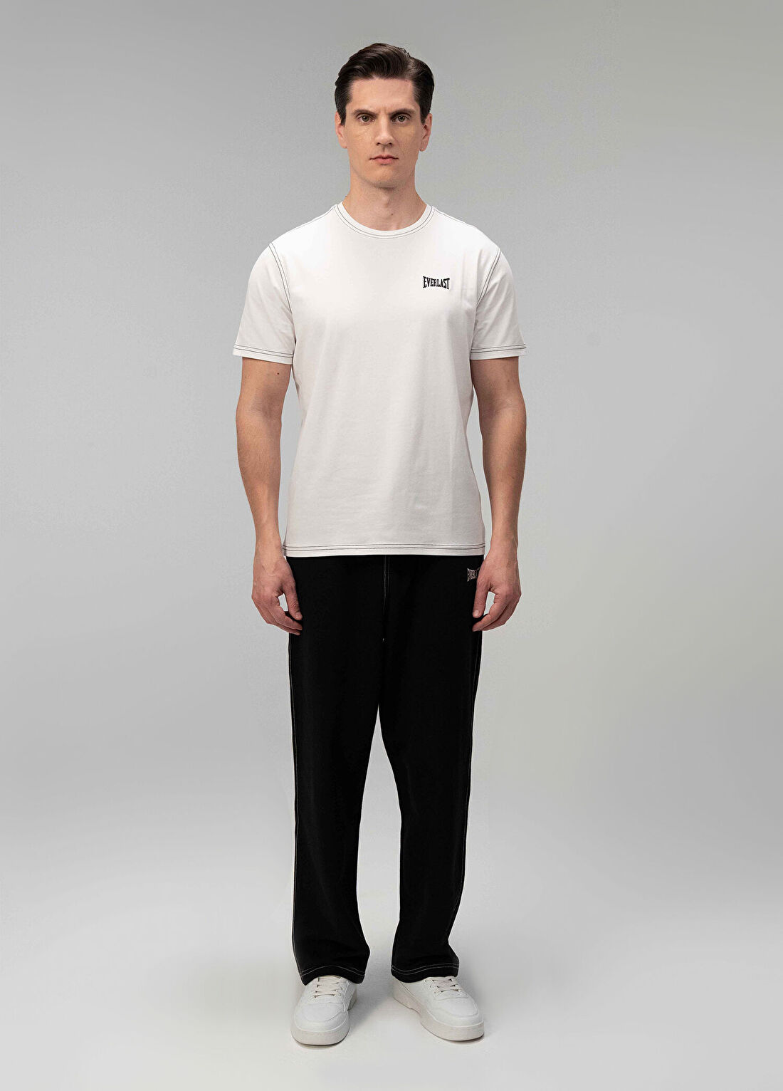 Everlast Dot Collection Comfort Fit Siyah Erkek Eşofman Altı
