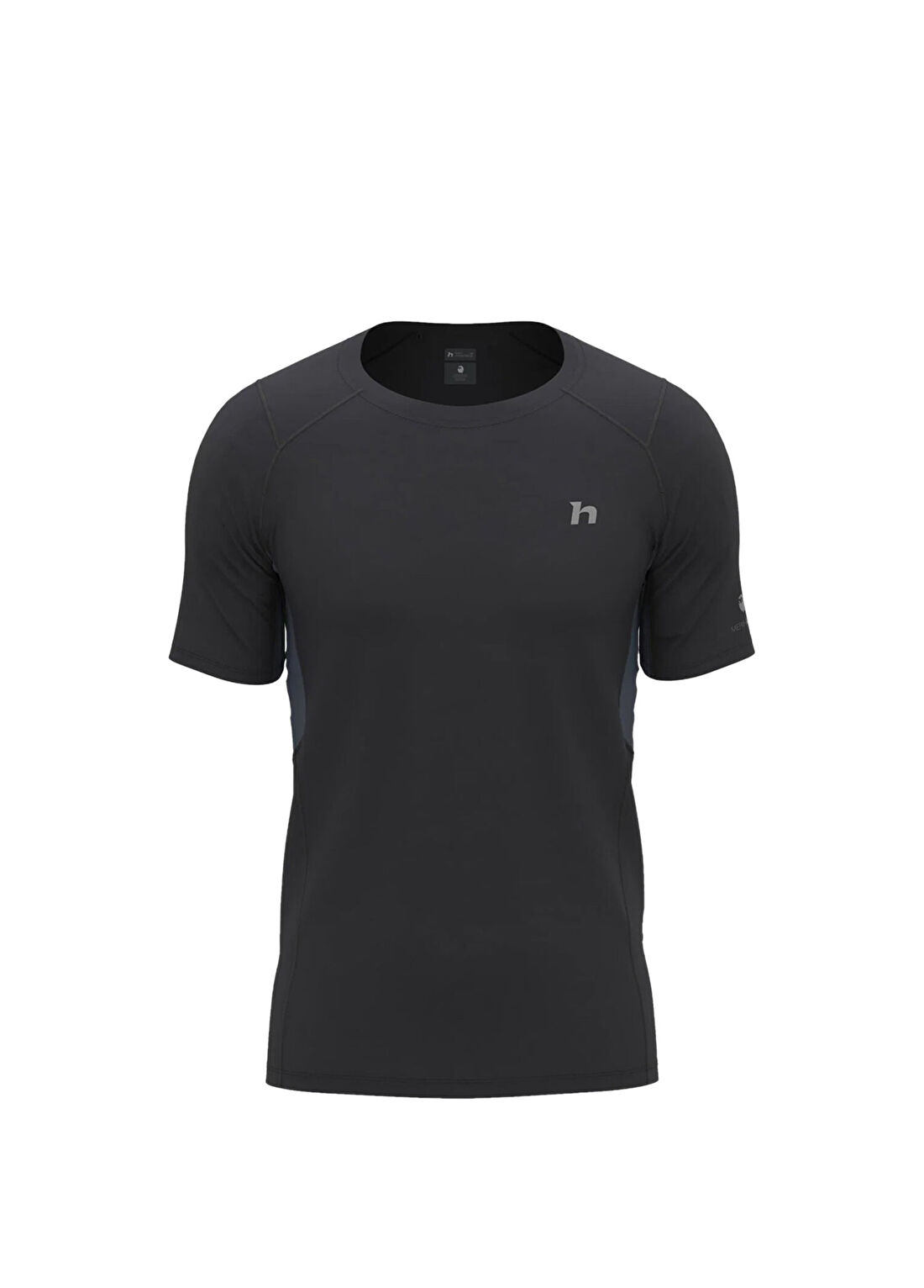 Hannah Taran Anthracite Sky Captain Yün Regular Fit Kısa Kollu Erkek Spor T-Shirt