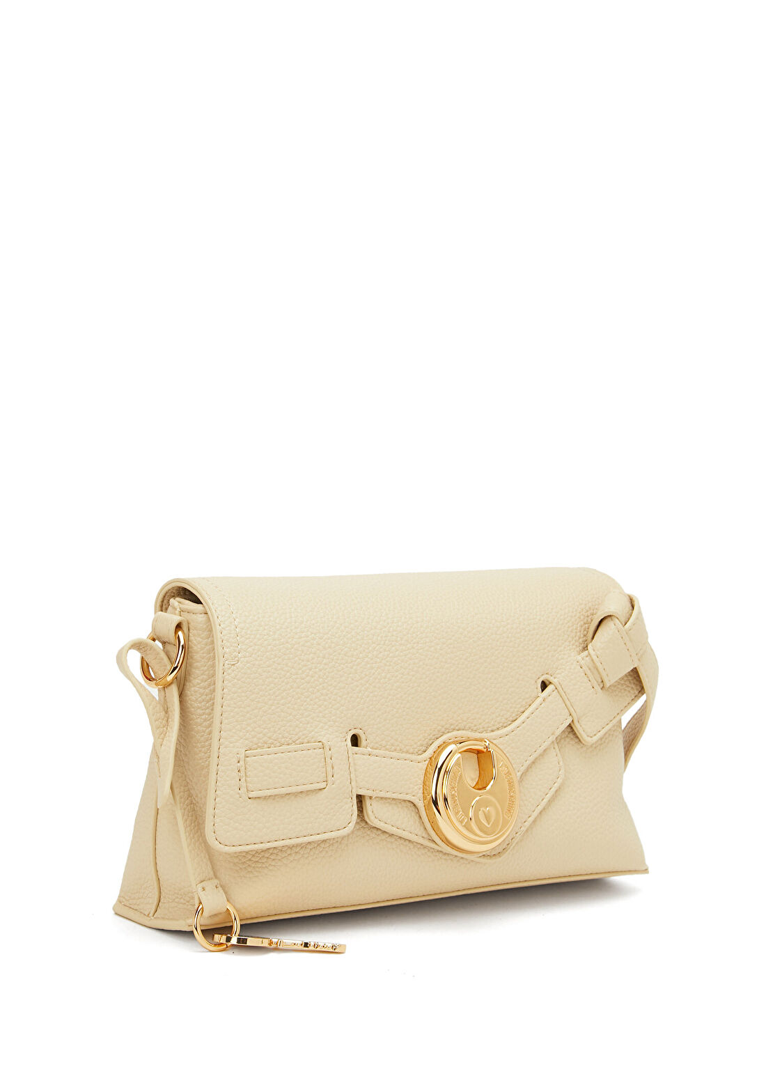 Love Moschino Padlock Krem Kadın Çanta görsel 3